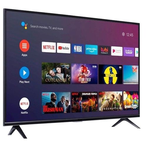 Global Star 43 Inch Android Smart HD Frameless Tv & Free To Air - Black (1YR WRTY) image