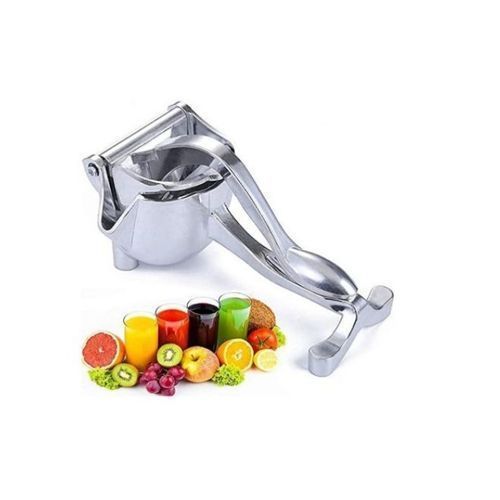 Orange Manual Stainless Steel Juicer-Silver image
