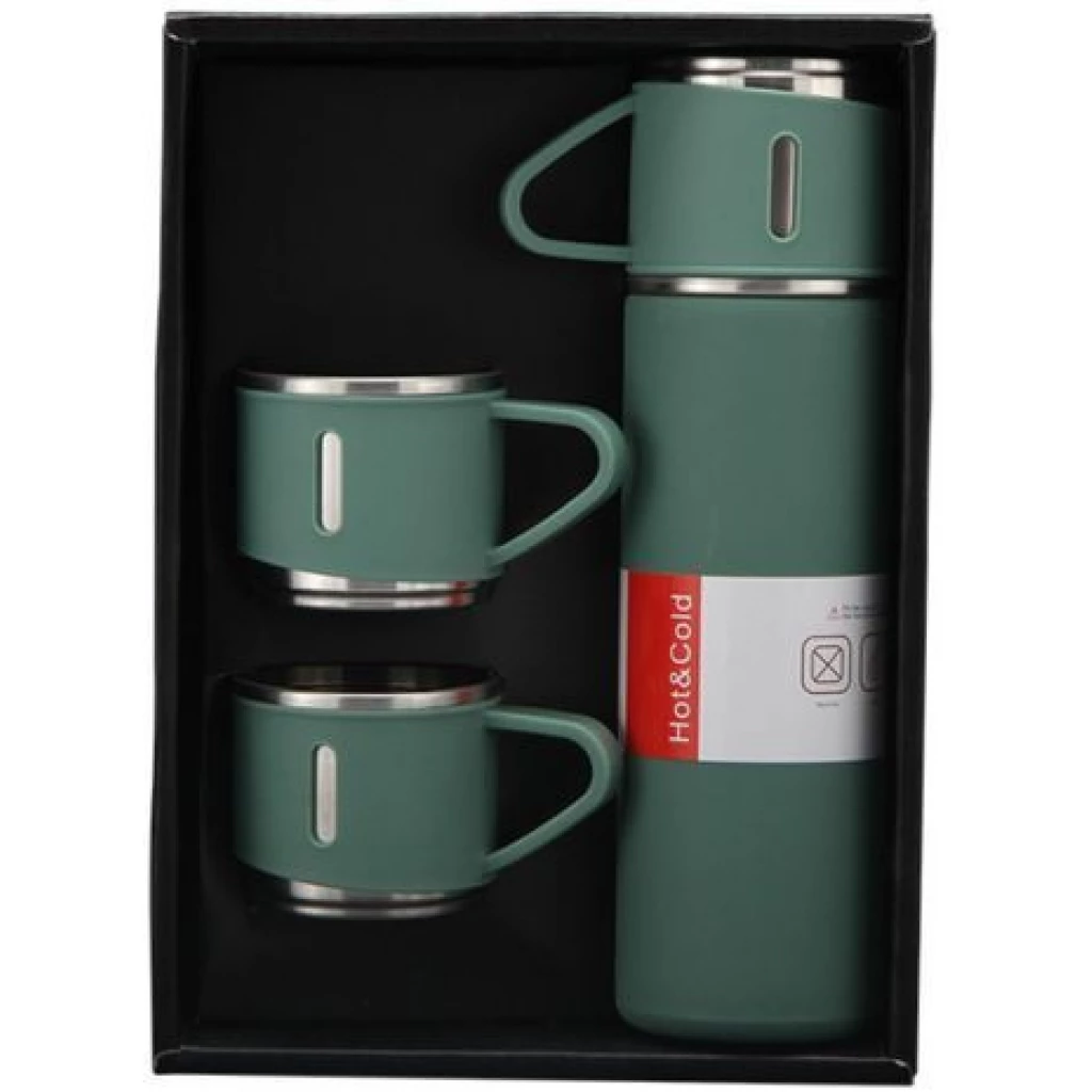 500ml Vacuum Flask Desk Cups Outdoor Thermos Portable Bottle, Color May Vary image