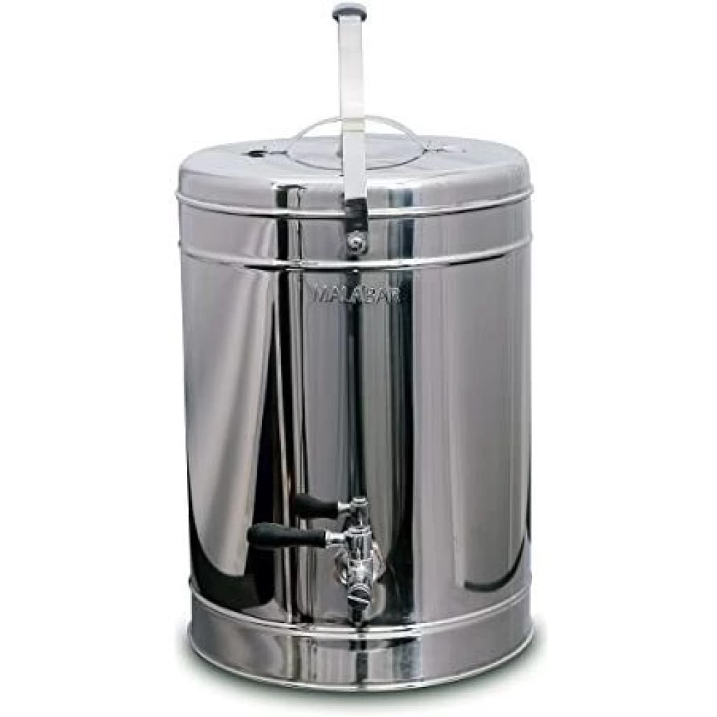 5L Expresso Stainless Steel Hot and Cold Pot Tea Urn / Kettle Flask Can- Silver image