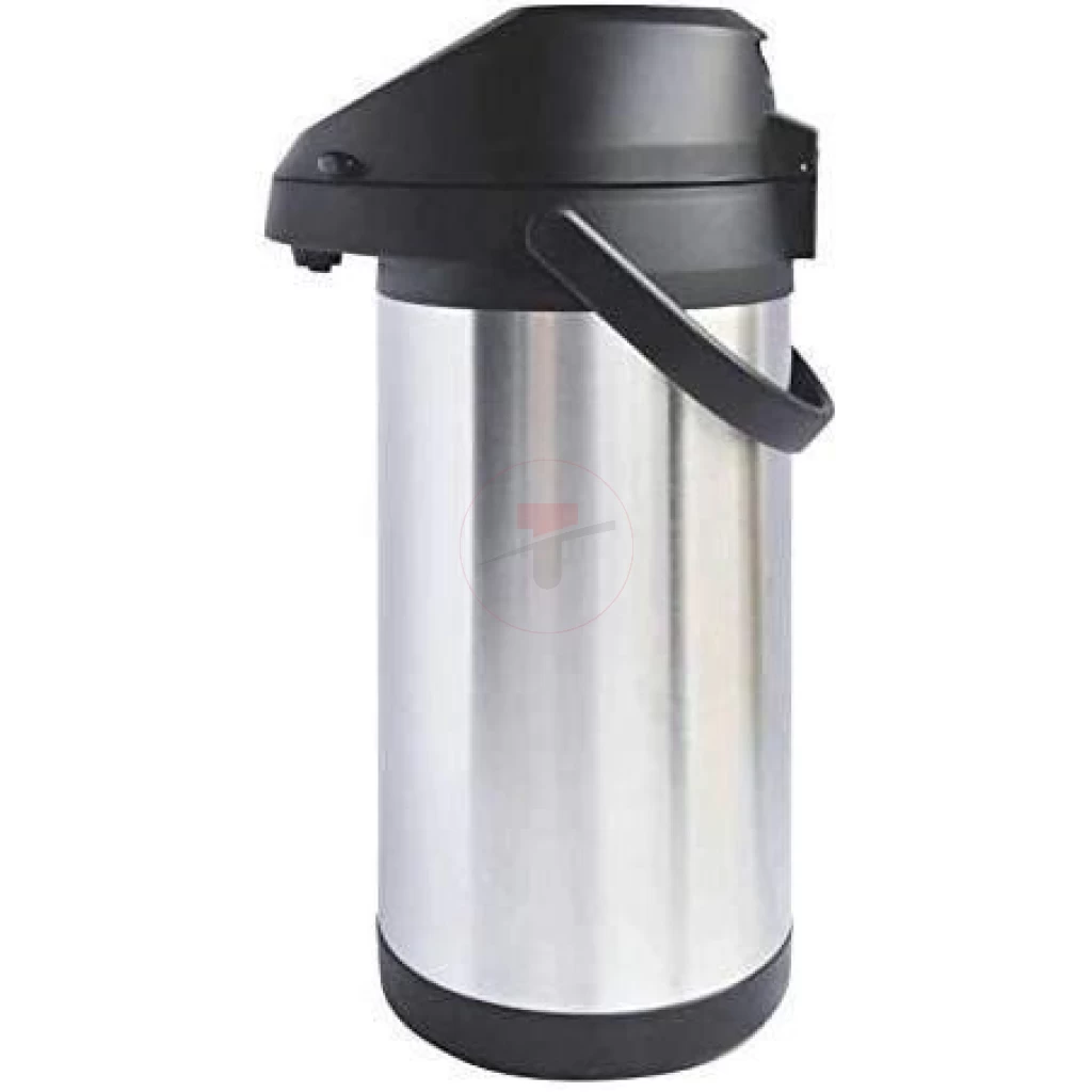 4.5L Durable Heat Preservation Insulation Thermal Jug Vacuum Flask for Home Kitchen Use- Silver image