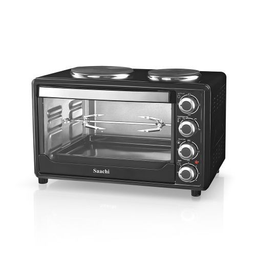 Saachi 30 Liters Electric Oven Double Hot Plate Rotisserie - Black (1YR WRTY) Brand:Saachi|Similar products from Saachi image