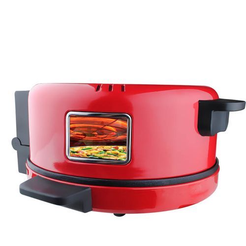 Dsp Pizza/Roti/BreadMaker Electric Pan Grill Roaster-Red. image