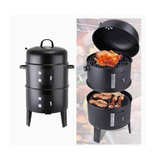 Barbeque Grill 2in1 Maker - Black image