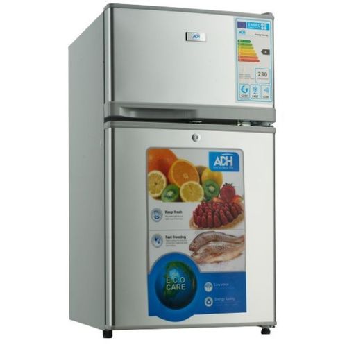 115 Litres Defrost Double Door Top Freezer Fridge - Silver image