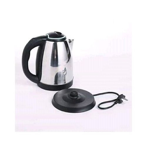 3Pin Plug Electric Kettle 2 Litres - Silver image