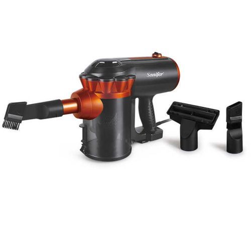 Sonifer Powerful Suction Stick Handheld Vacuum cleaner For Home Hard Floor Carpet Pet Hair, Brown image