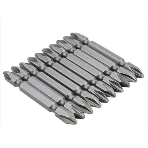 10pcs S2 Aluminium Magnetic Screwdriver Bits Cross Head Hex Shank Electric Screw Driver Bits 65mm image