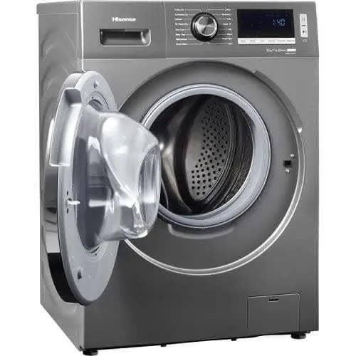 10kg Front Loading Washing Machine -Grey image
