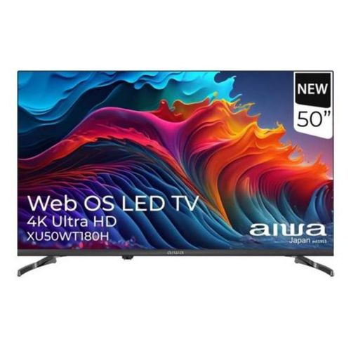 50 Inch LED Smart TV 4K HDR WebOS Frameless TV - Black (3YRs WRTY) image