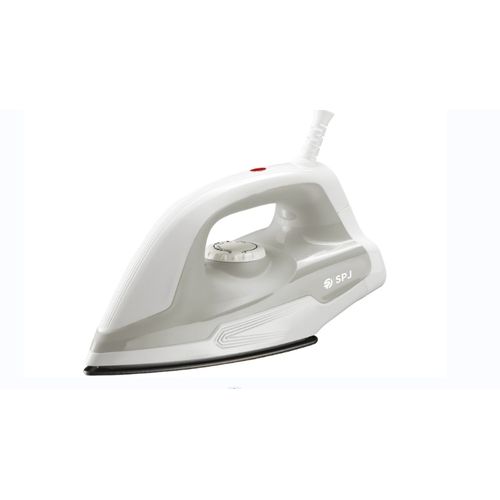 Non Stick Dry Flat Ironing Box With Titanium Nonstick Soleplate - Grey & White image