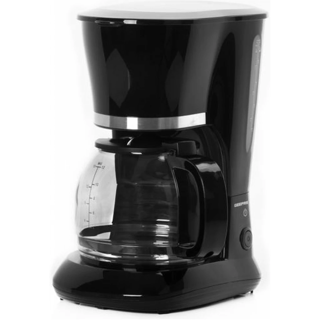 Geepas GCM6103 Electric Coffee Maker, 1.5 Litres – Black image