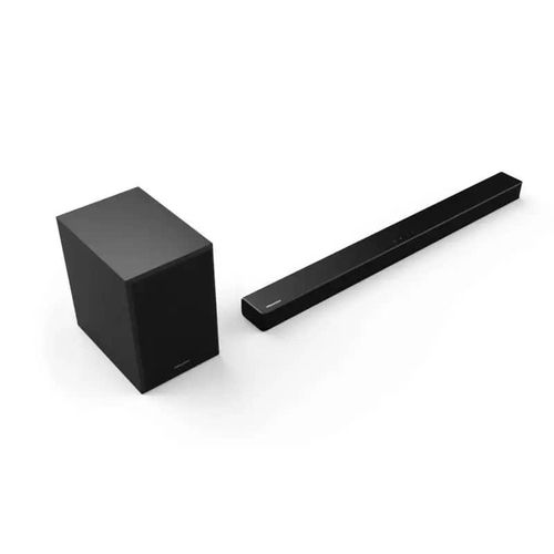 2.1 Surround Sound Bar Speaker With Inbuilt Amplifier And Wireless Woofer-Black image