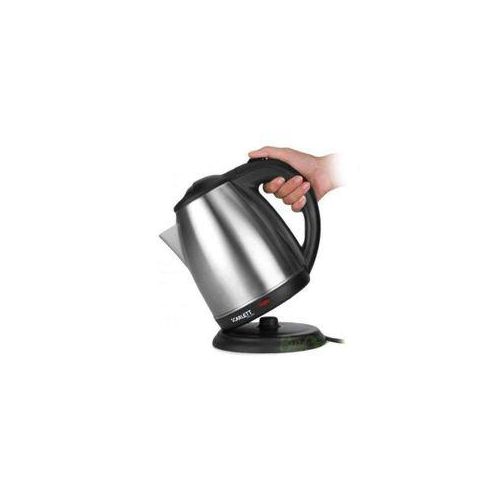 Original stainless steel Electric 2L Kettle / Percolator steam - Silver, Black. image