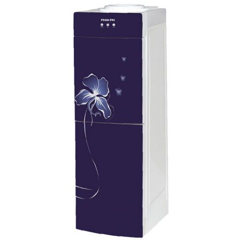 Hot, Normal & Cold 3 Taps Free Standing Water Dispenser With Refrigerator- Multi-colours. image