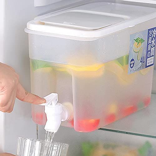 Fridge Beverage Dispenser 2L - Transparent image