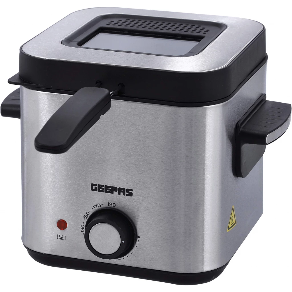 Geepas 1.5 ltrs Deep Fryer with Viewing Window, GDF36016, 2 Years Warranty image
