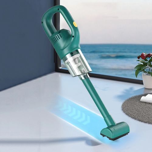 Smart Dual-purpose Handheld Cordless Vacuum Cleaner Charging - Green image