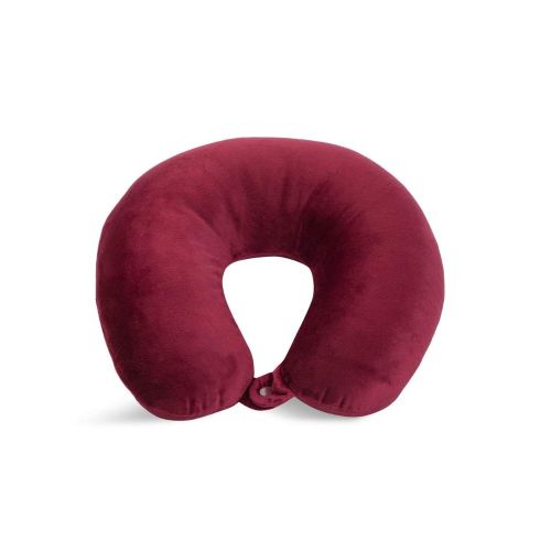 Soft Neck Travel Pillow - Maroon image