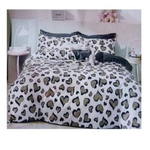 5x6 Bedcover With One Bedsheet And Two Pillow Covers Multicolored image