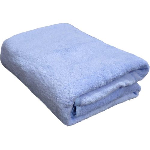 70x140cm Thick Ultra Soft Super Absorbent Coral Fleece Bath Towel For Kids & Women-Blue image