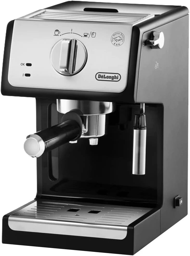 Delonghi ECP33.21 Barista Pump Espresso Machine, 1100W, Cappuccino, Latte & More image