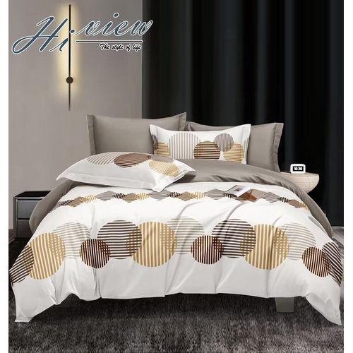 3 Piece Duvet set with 1 Bedsheet and 2 Pillow cases image