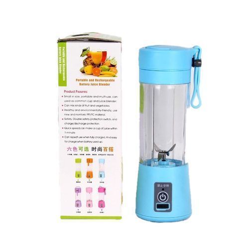Mini Portable Rechargeable Blender - Blue image