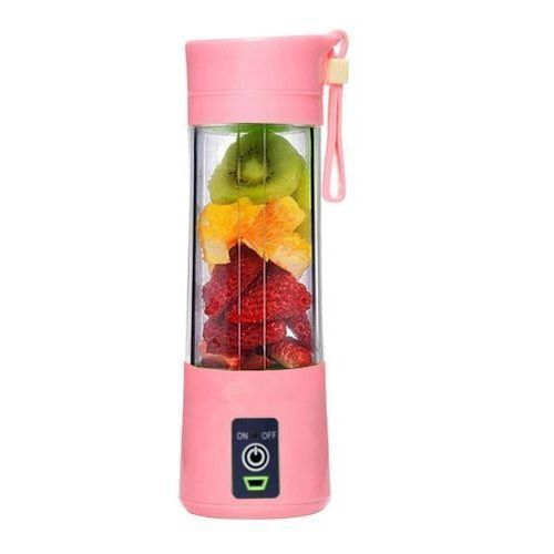 Mini Portable Rechargeable Blender - pink image