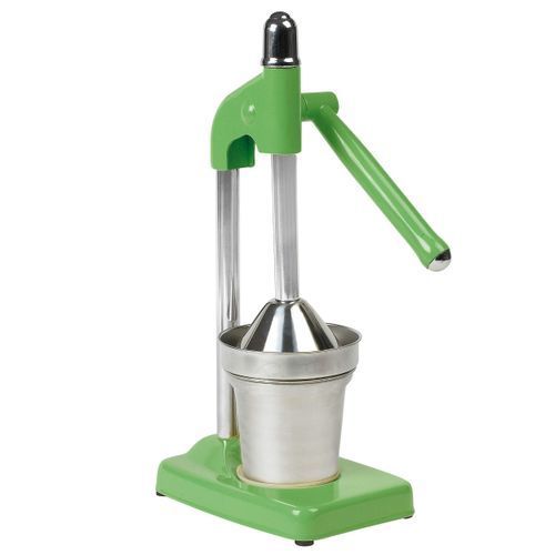Orange Manual Stainless Steel Juicer-Green/Silver image