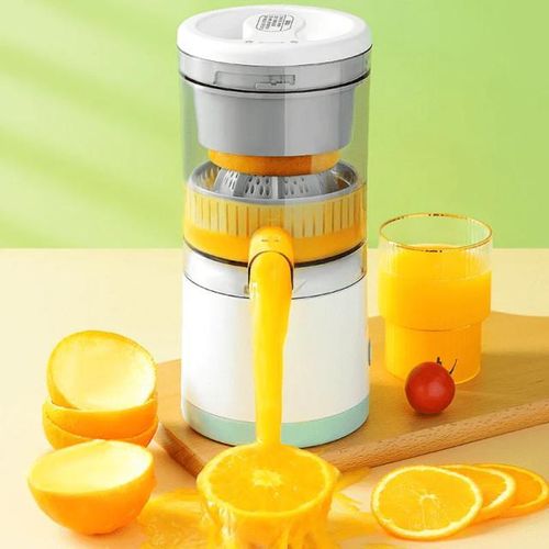 Portable Electric Citrus Juicer Rechargeable Hands-Free Orange Juicer Lemon Squeezer with USB and Cl image