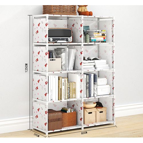 MultiFunctional Storage Rack Multi-layer Bookshelf-multicolor image