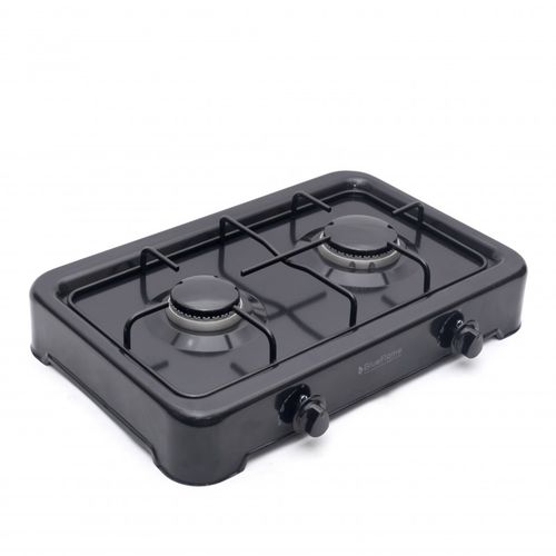 O-200 Double Gas Top Burner - Black,Grey(1 Year) image