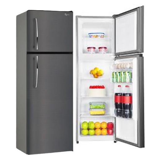 250 Liters Double Door Top Freezer Defrost Fridge – Silver(2YRS WRTY) image