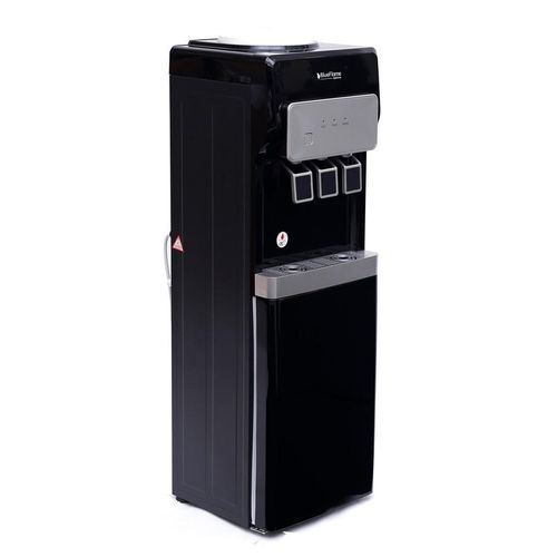 Water Dispenser Hot Cold And Normal With Storage Cabinet - Black image