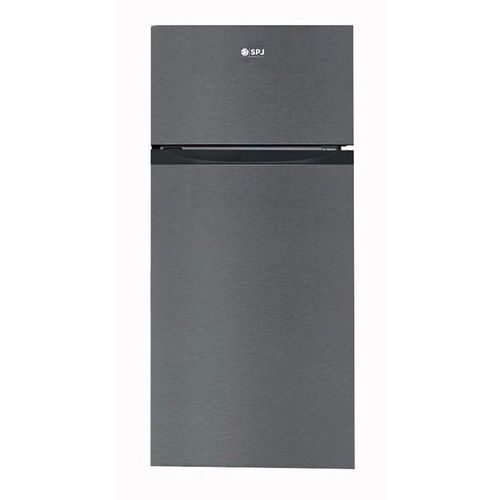 140 Liters Double Door Top Freezer Fridge – Silver – (5 YR WRNTY) image
