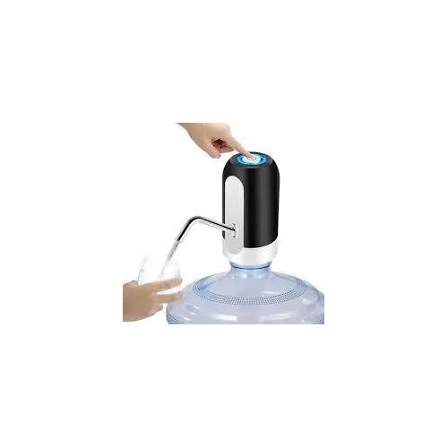 Automatic Usb Charged Portable Water Dispenser - Black, White image