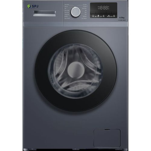 8Kg Front Load Fully Automatic Washing Machine -Grey (5YRs WRTY) image