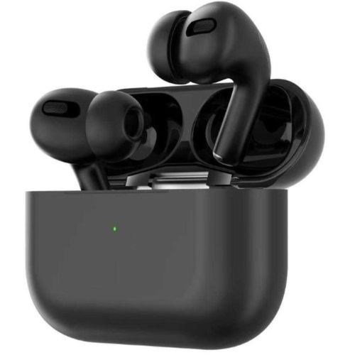 Grab This Original Wireless Ear Pods With Clear Heavy Bass + Free Wired Earphones - Black image