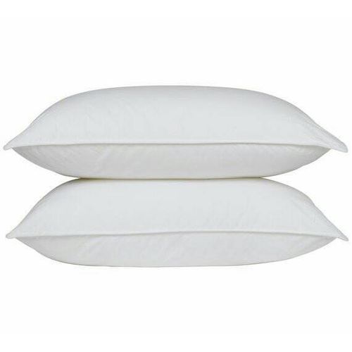 A Pair of Big Fibre Pillows - White image