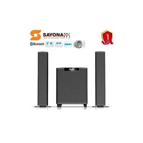 BASS Home Theatre SubWoofer Sounds/BT/USB/FM - Black image