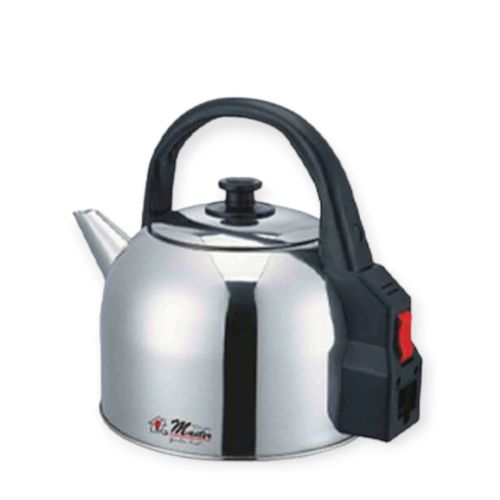 Electric Kettle 2000W Cordless Stainless Steel 5.2L - Silver image