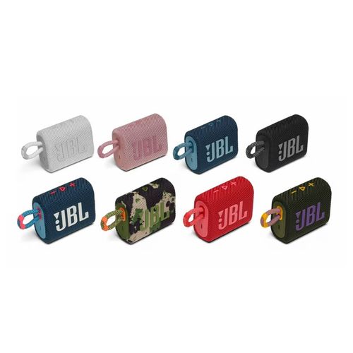 Go 3 Portable Speaker With Bluetooth, Built-in Battery, Waterproof And Dustproof Feature - Color May image