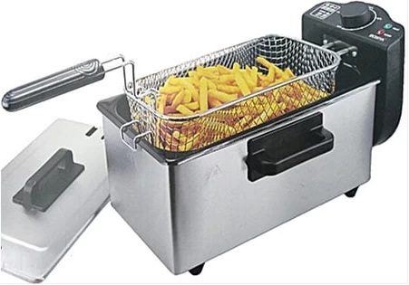ADH 3 Litres Deep Fryer – Stainless Steel image