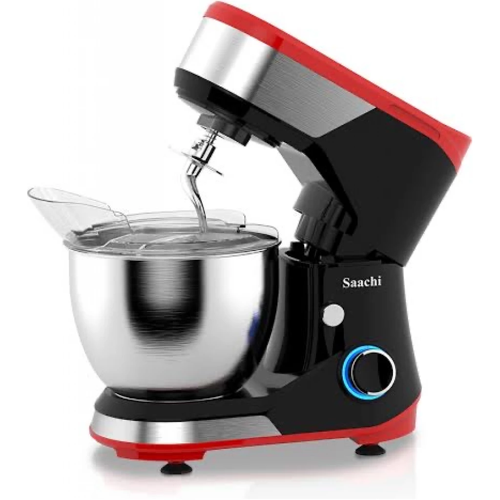 Saachi NL-SM-4174 8-Speed Stand Mixer With Pulse Function – Black,Red image