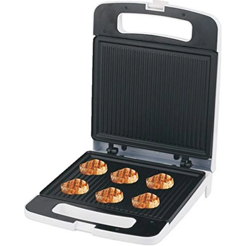 Geepas Sandwich Grill Toaster (GGT-671) – White image