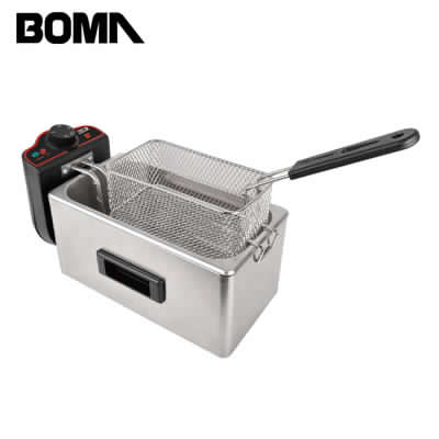 Boma Smart Electric Deep Fryer – 3L Silver image