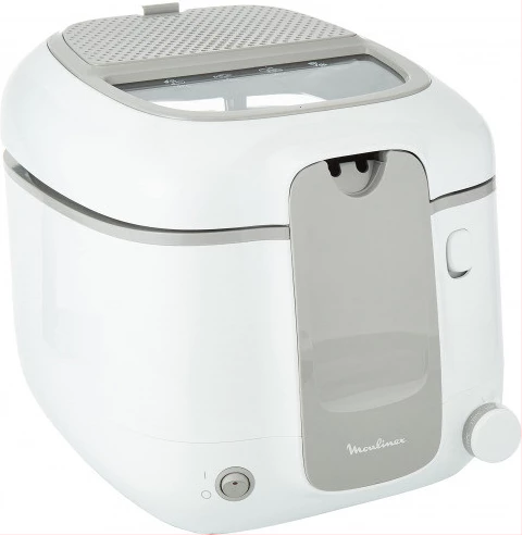 Moulinex Super Uno Access 2.2 Litre Deep Fryer, 1800 Watts, White / Grey, Plastic, AM310028 image