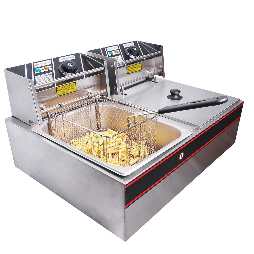 Double Deep fryer image