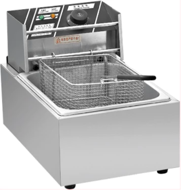 ADH 1-Tank Electric Deep Fryer HEF-81 -Silver image